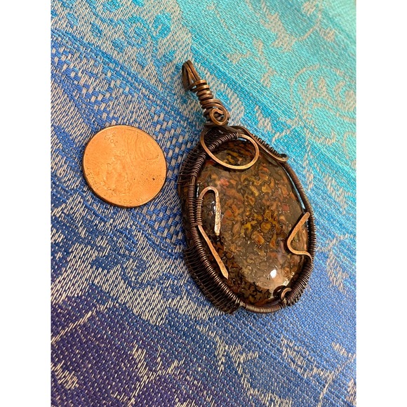 Hand Crafted Dino Bone Pendant - Picture 1 of 10